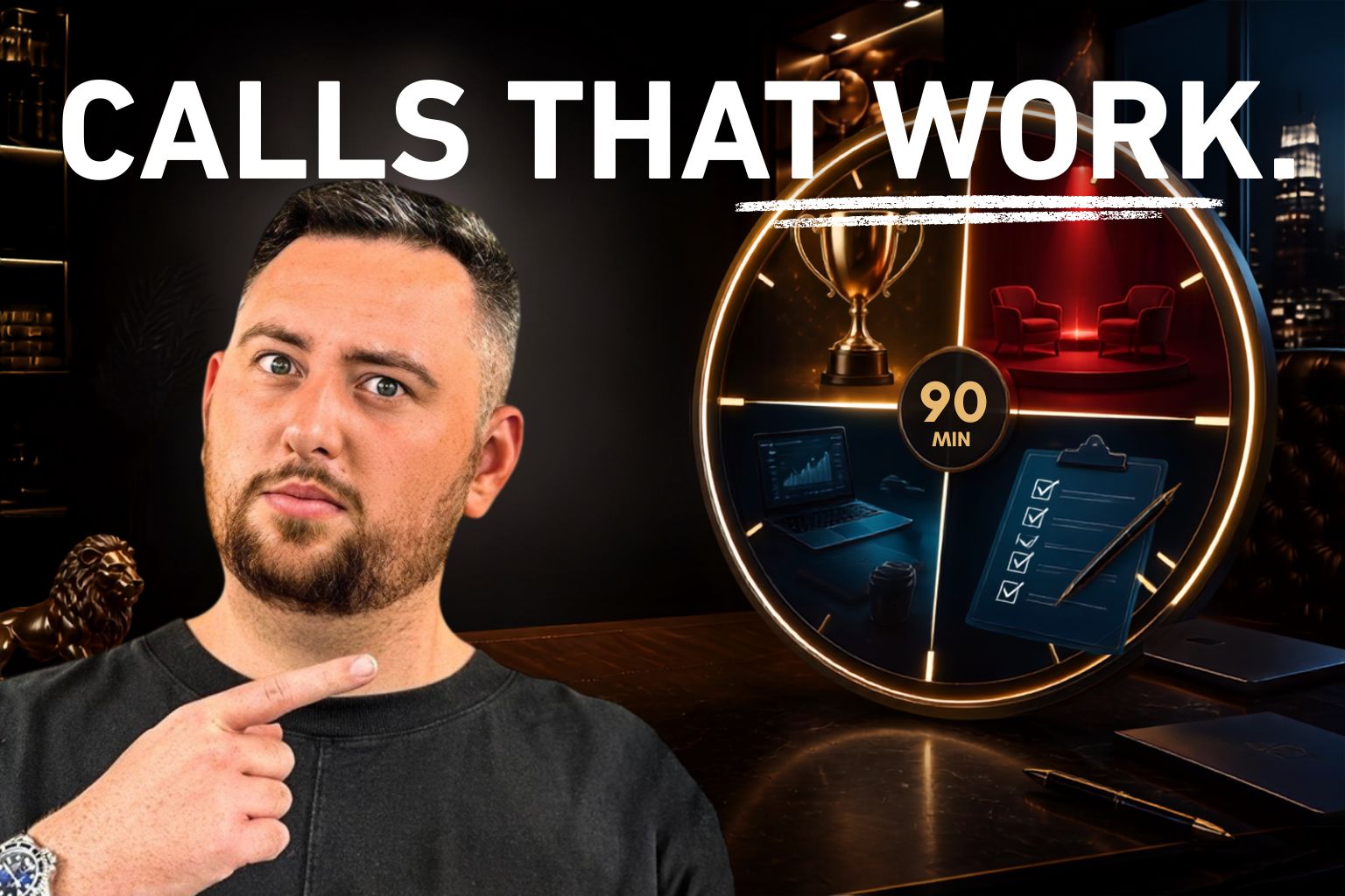 Jeremy Haynes demonstrates his 90-minute group call structure for execution