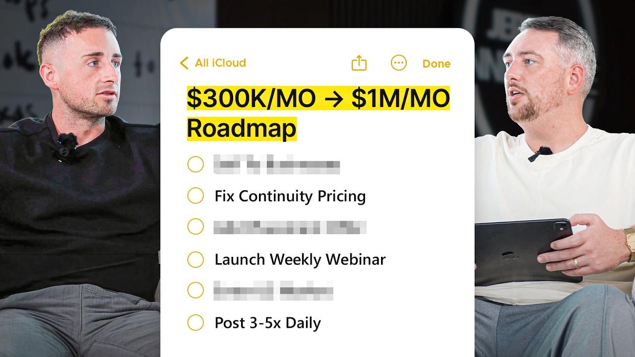 Jeremy Haynes explains a $300K-to-$1M growth plan for a sales training business.